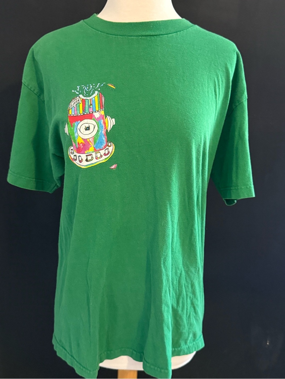 RARE 2013 Illegal Civilization fire hydrant graphic tee size large